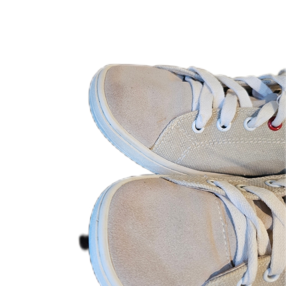 LOTTO women canvas sneakers beige size 7.5 US 38 Eur - Picture 5 of 9